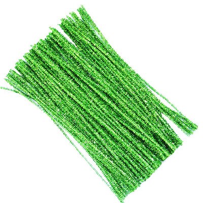 100 stuks kinderknutsels pluche stokjes handgemaakte kunst diy materialen shilly stick speelgoed educatief diy speelgoed voor kinderen: Groente
