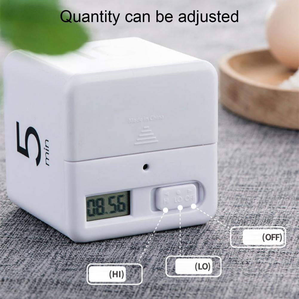 Alarm Clock Digital Display Time Management PP Countdown Homework Study Working Meeting Timer Kitchen Accessories Fitness Yoga