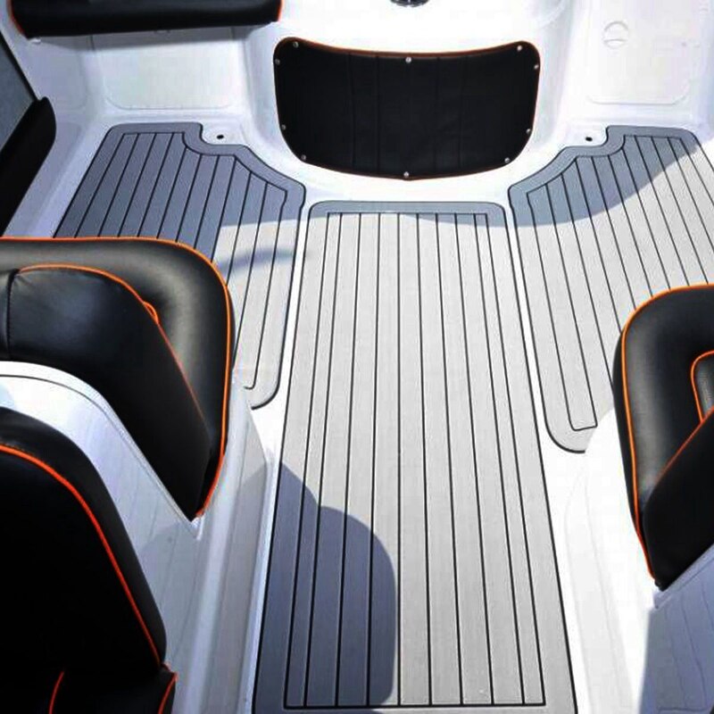 Universel Eva mousse Imitation teck Yacht Rv bateau plancher anti-dérapant véhicule Pad auto-adhésif véhicule tapis tapis accessoires 9500 x