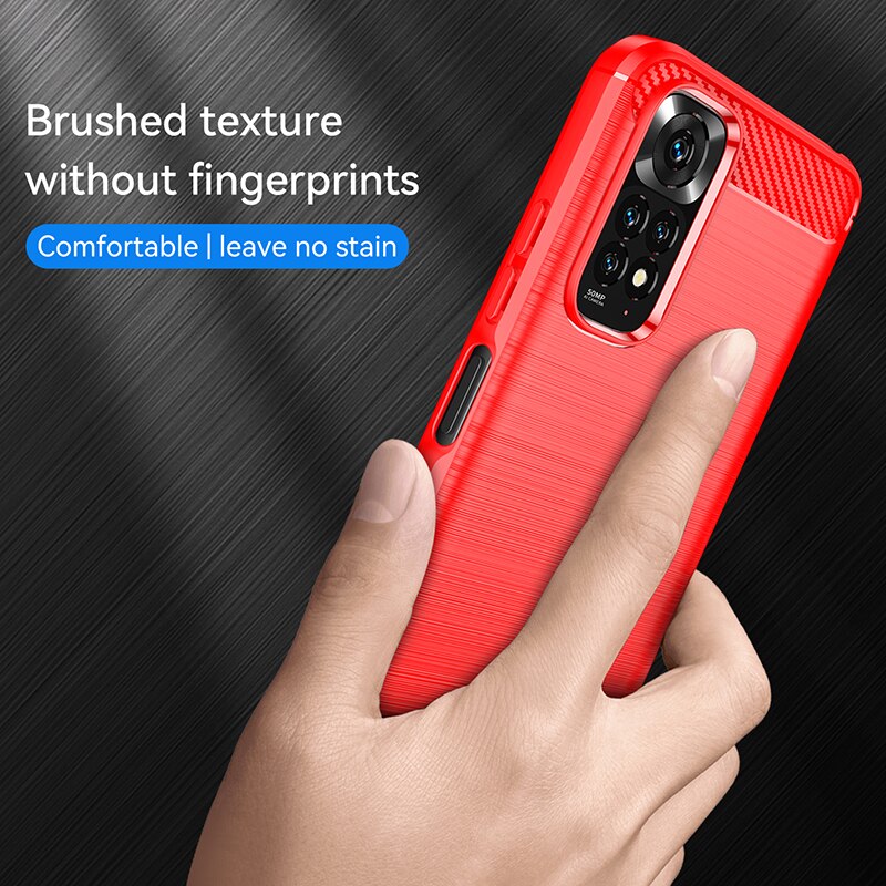 Dla Xiaomi Redmi Note 11 globalna obudowa z włókna węglowego dla Xiaomi Redmi Note 11 globalna obudowa dla Redmi Note 11 Pro 5G globalna