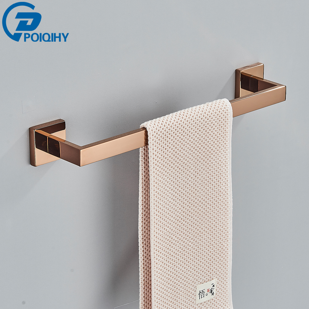 Conjunto de hardware de banho dourado rosa, acessórios de banheiro, toalheiro, suporte de papel higiênico, barra de toalha, aço inoxidável, acessórios de banheiro: Borgonha