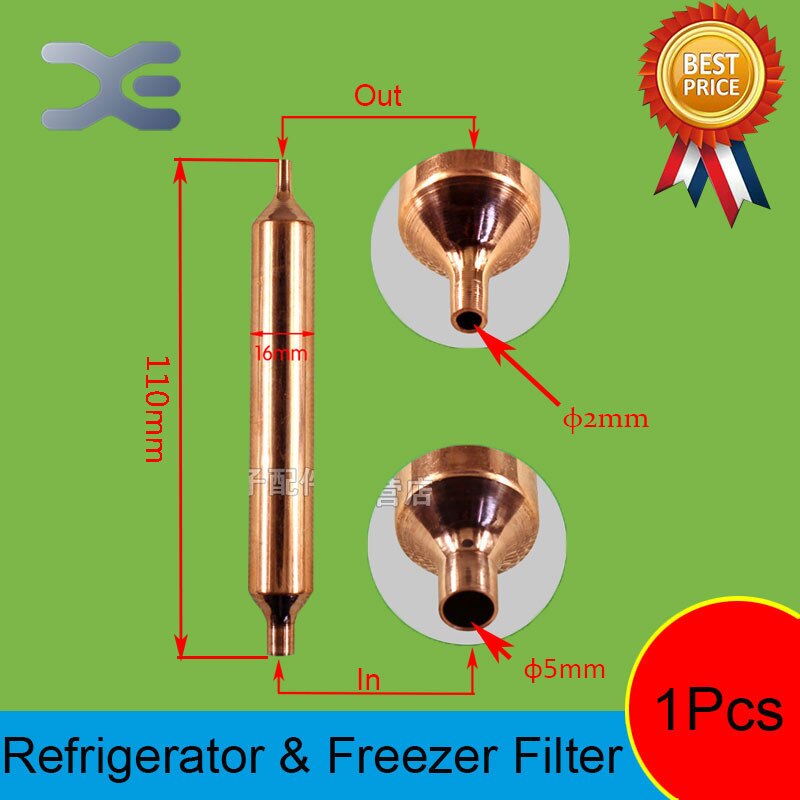 Refrigerator Parts Refrigerant Ball Valve Freezer Spare Parts 110*16mm Freezer Parts