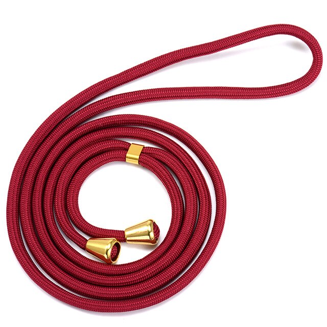 Cinturini per telefoni cellulari, cordino universale in Nylon per IPhone, Samsung, Galaxy, Xiaomi, Huawei, smartphone,: Rosso