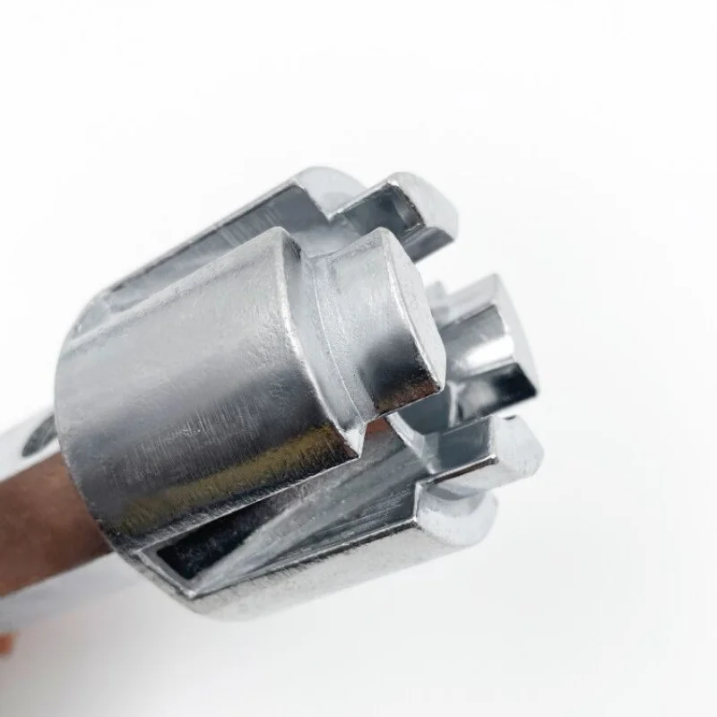 Tub Drain Remover Wrench Dual Ended Tool Zinc Alloy for Bathroom