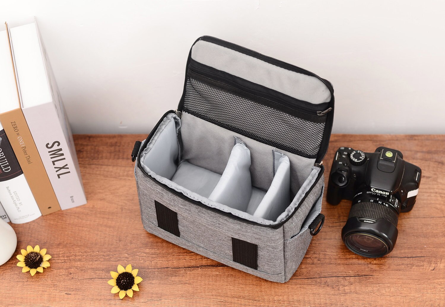 Sac étanche sans miroir pour appareil photo, pour Canon EOS 250D 200D M200 M100 M50 M6 Mark II SX70 SX60 SX50 SX540 SX530 SX520 SX420 SX410