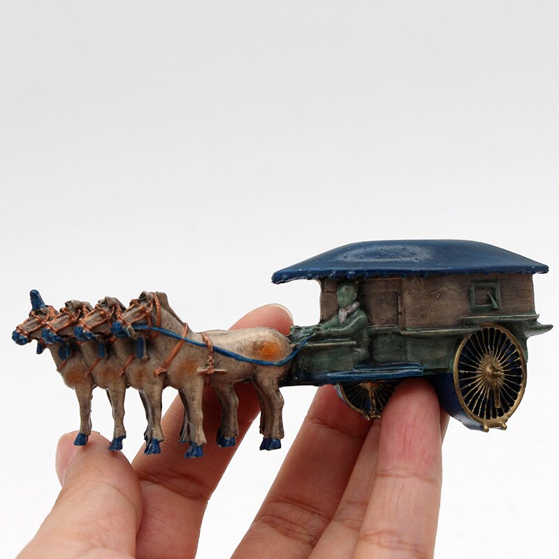 Terracotta warriors Qin Dynasty ancient China Souvenirs 3d fridge magnet Hufu souvenir collection Xi'an Shaanxi collection