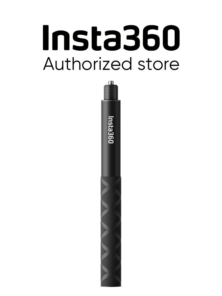 100%  original insta 360 114cm osynlig selfiepinne - officiella 360 kameratillbehör för  x4/x3/go3s/ ace pro/ace /go3: Default Title
