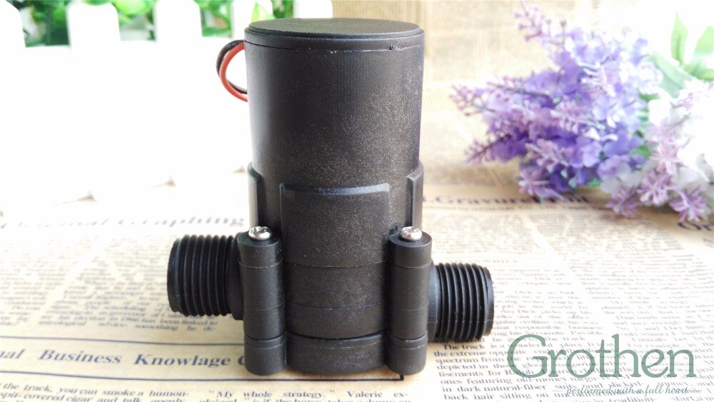 Waterkrachtcentrale Micro-hydro generator Draagbare water lader DC 8.8-15 V G1/2 Micro Hydro Generator Waterstroom Generator