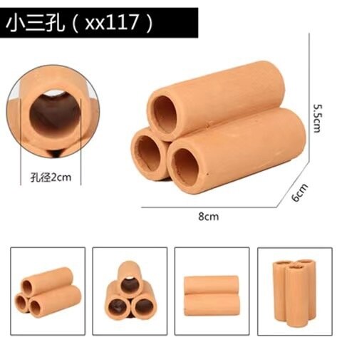 Akwarium mini ceramiczne zbiorniki ryby krewetki dom gniazdo tarło hodowla jaskinia glina garnki ozdoba robić akwarium ozdoby ozdoby: 69