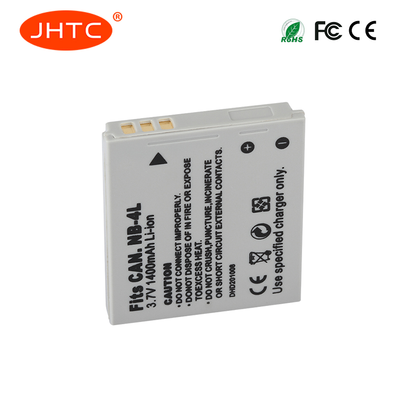 1400mAh NB-4L NB4L NB 4L baterías para Canon IXUS 30 40 50 55 60 65 80 100 I20 110, 115, 120, 130 es 117, 220, 225, 230, 255 H