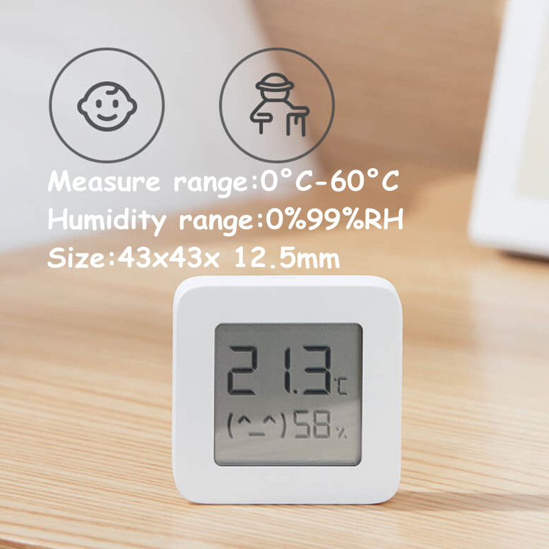 XIAOMI Mijia 3/2/1PCS Bluetooth Thermomètre 2 Sans Fil Électrique Intelligent Hygromètre Numérique Thermomètre avec Mijia APPLICATION