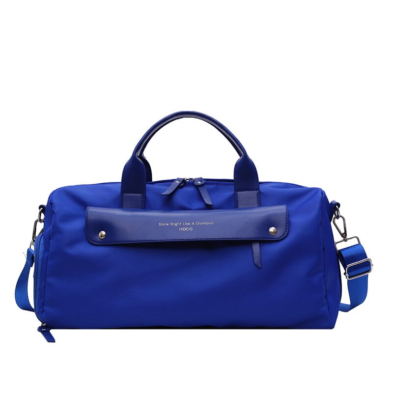 Ansloth Reizen Handtas Vrouwen Oxford Bagage Tas Dames Fitness Tas Grote Capaciteit Sport Schoudertas Vrouwelijke Reizen Duffle HPS797: Blue