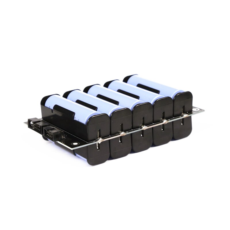 Power Wall 36V 21700 10S Battery Holder 21700 Power Bank Case BMS Lithium Battery Balancer 25A 50A 21700 Storage Box 2170