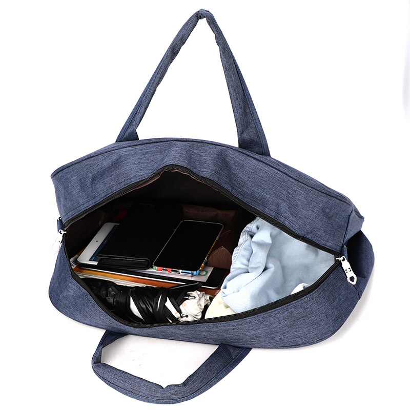 sac de voyage de en toile de couleur unie sac de voyage pour hommes