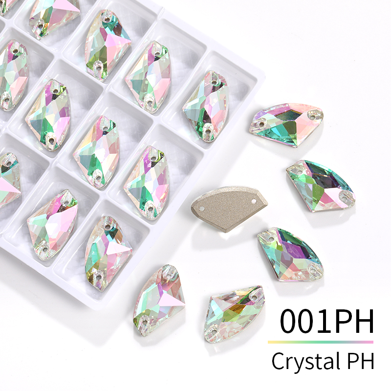 Strass Galactique en Verre à Dos pio, Bricolage, Couture, Charbon, Décoration, Citroperles pour Robe de Mariée, Strass, Pierre, Bijoux de Direction: 4mm / Multi-couleur