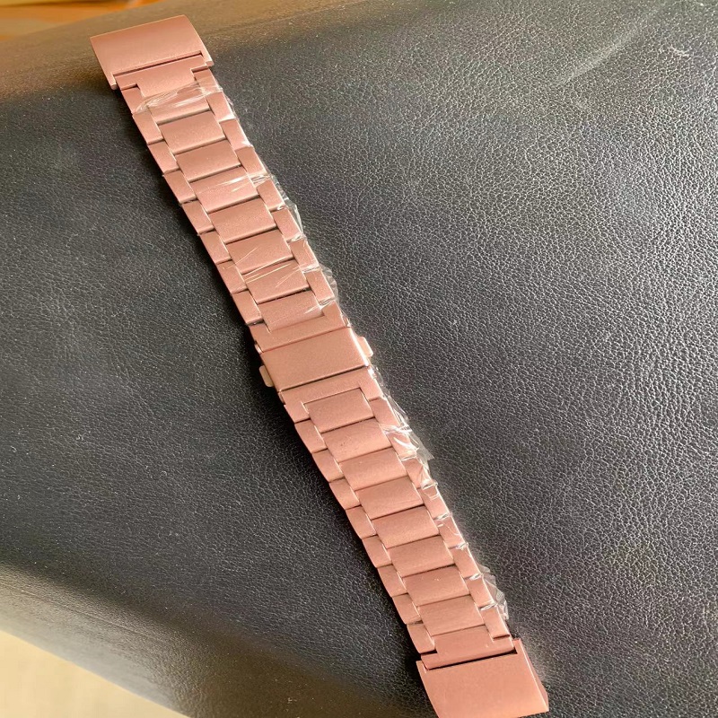 Factorymetal magnetisk smartwatch-rem til fitbit charge 2 rem rustfrit stål armbånd urrem til fitbit charge 2 armbånd: L / Grøn blå