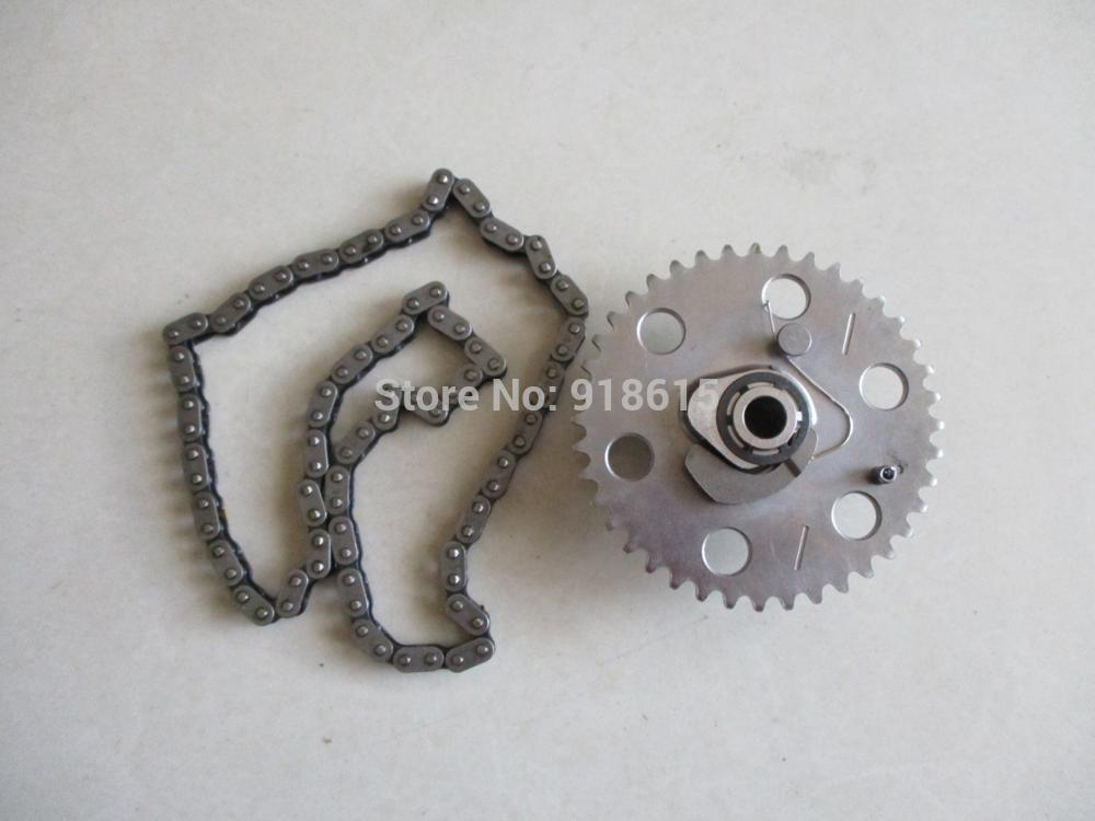 TIMING CHAIN AND CAMSHAFT ECCENTRIC SHAFT FOR ROBIN EX13 EX17 EX21 4 STROKE GASOLINE ENIGNE PARTS