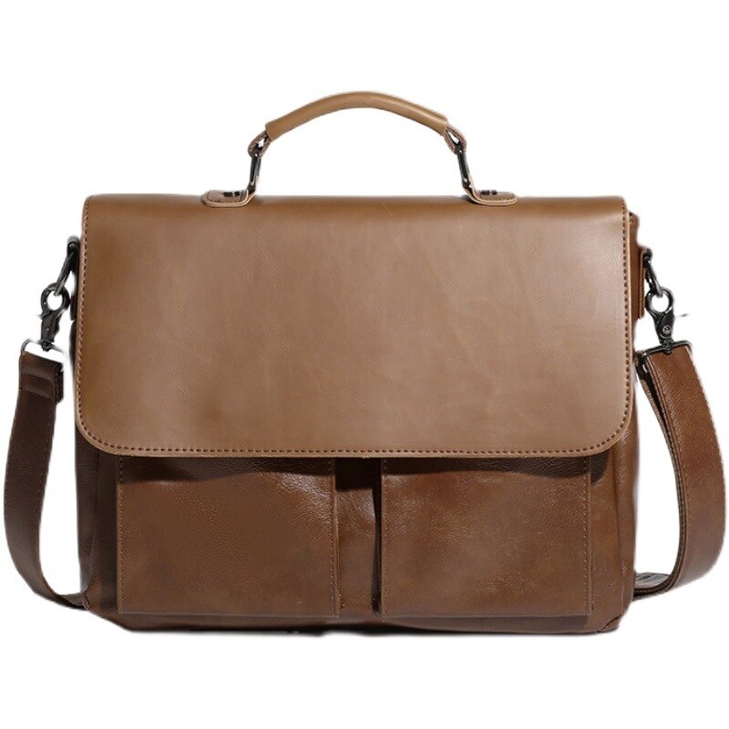 Tidog Retro briefcase handbag Korean men&#39;s bag shoulder Bag