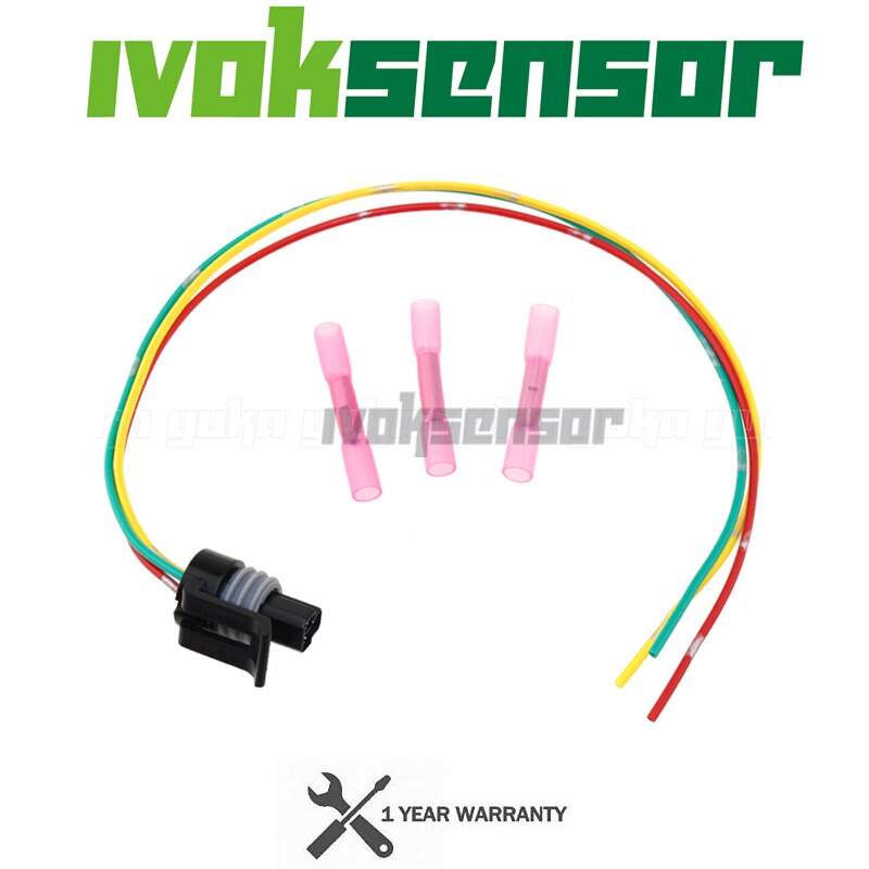 Sensor Connector Pigtail Plastic Kit Plug Parts suitable For 3-pins