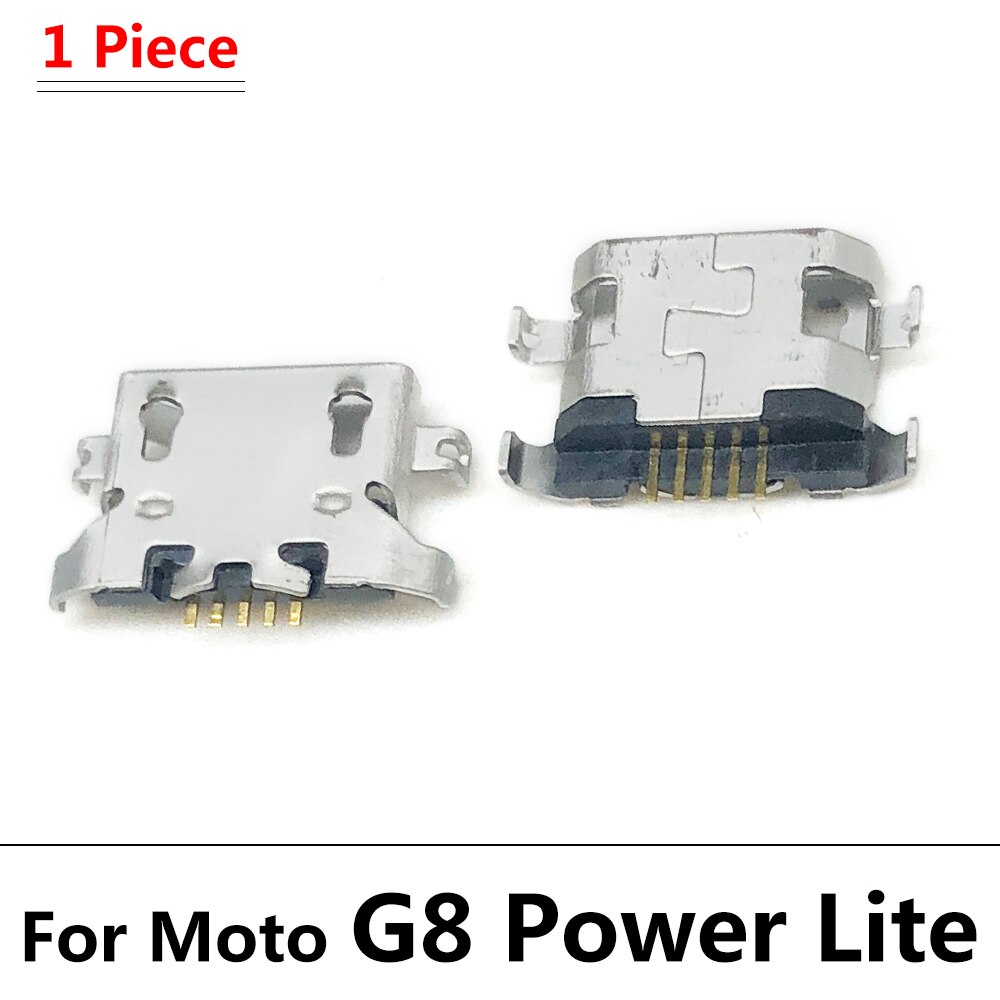 Conector de cargador USB tipo C, Conector de puerto de carga de datos para Motorola Moto G3 G4 G5 G5S G5S G6 G7 Plus G8 Power Play
