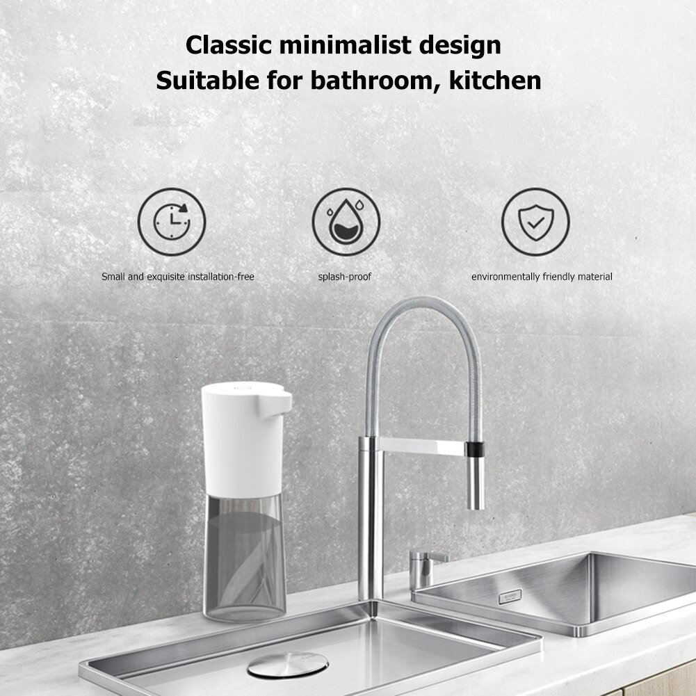 Automatic Soap Dispenser Touchless Sensor Smart Soap Dispenser Pump Liquid Soap Dispenser Intelligent Induction Foam Dispenser