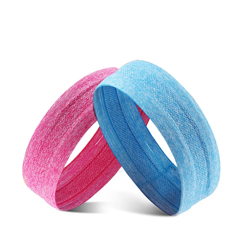 Sport Yoga Schweiß band Unisex elastische Turnhalle Radfahren Basketball Schweiß Stirnband Frauen Männer Fitness atmungsaktive Sicherheit Haarband
