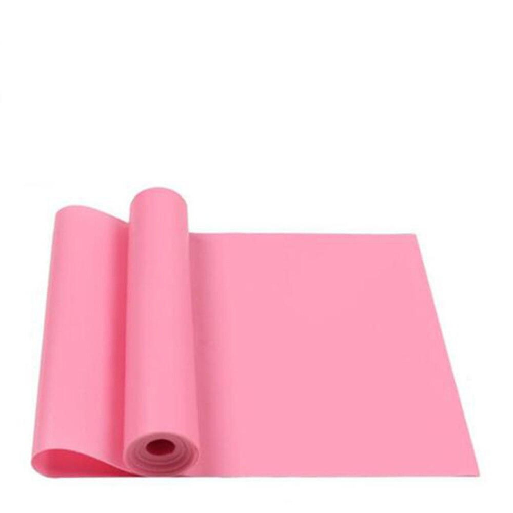Milieuvriendelijke, geurloze latex yogastrip, stretchband, fitnessband voor training en oefeningen (willekeurige kleur)
