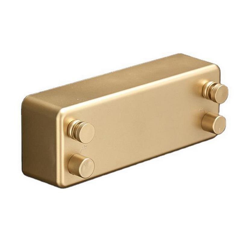 Stendibiancheria accessori per il bagno stendino stendibiancheria bianco/nero/dorato/argento stendibiancheria doppio strato: Oro