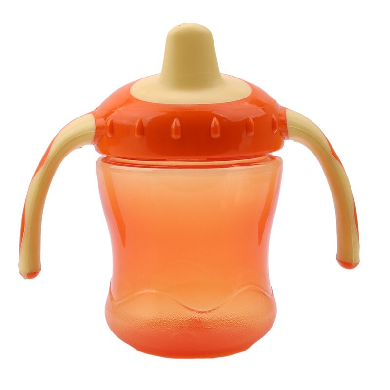 Infant Baby Mini Portable Feeding Nursing Bottle Safe Newborn Kids Nursing Care Feeder Fruit Juice Milk Bottles: Yellow