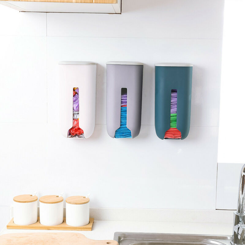 Vuilniszak opbergdoos keuken slaapkamer badkamer opbergrek organiseren tas thuis plastic zak dispenser