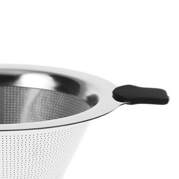 200ml helvete over kaffetrakter filter dryppeglassbeholder kaffe perkolatorer rustfritt stål kaffefilter