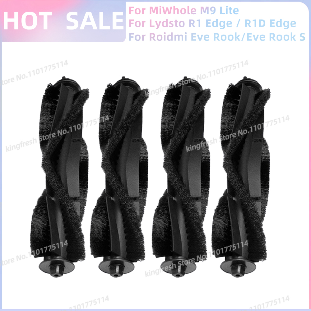 Compatible con Lydsto R1 Edge / R1D Edge, ILIFE V20, Laresar L10, MiWhole M9 Lite, Vyzzle D10, Roidmi Eve Rook / Eve Rook S Piezas Filtro HEPA Cepillo Lateral Trapo de Limpieza