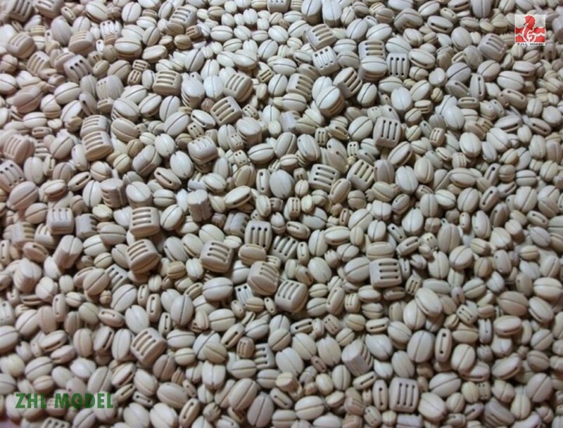 ZHL Block Double Boxwood*10 model ship