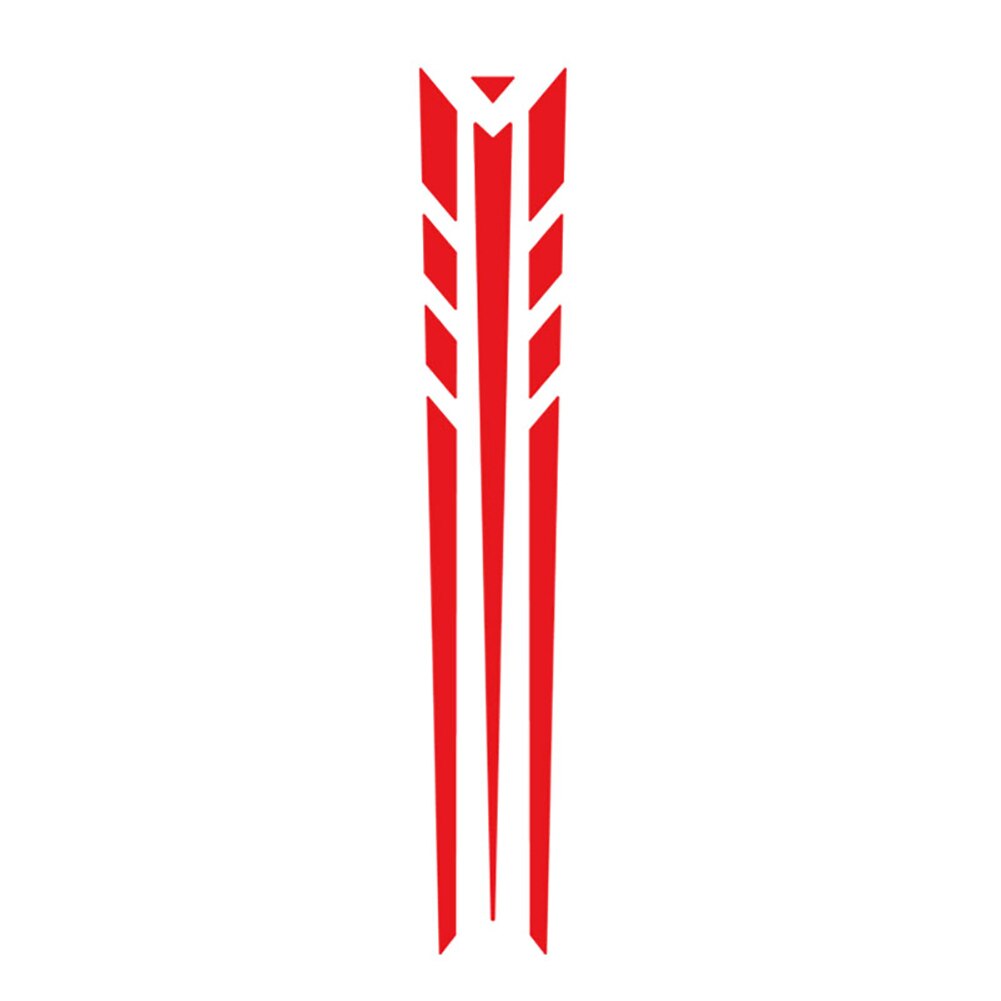 Autocollants réfléchissants pour trottinette électrique, autocollants d&#39;avertissement de sécurité, décoration Chic,: Rouge