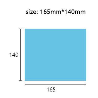 2PCS/SET Car Mirror Window Clear Film Anti Dazzle Car Rearview Mirror Protective Film Waterproof Rainproof Anti Fog Car Sticker: 165