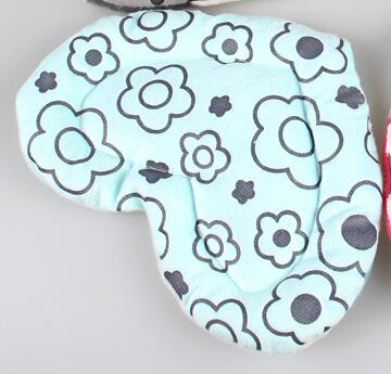 Tapete antimordedura para mascotas pequeñas, Hamster en forma de corazón, suave, corto de felpa, cálido para invierno, conejillo de indias, cama de erizo, juguetes para mascotas: blue