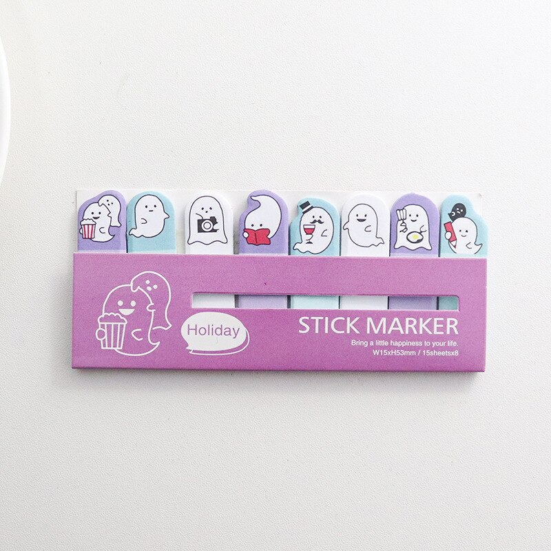 Koreaanse Briefpapier Memo Mini Dier Kawaii Planner Stickers Vaste Bericht Papier School Kantoorbenodigdheden Leuke Memo Pads: E