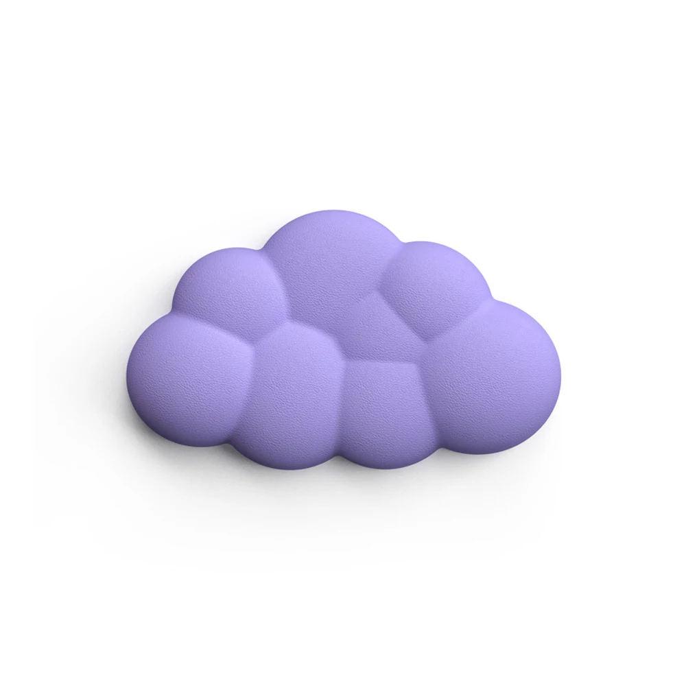 Mauspad mit Handgelenkauflage, Tastatur, Wolke, rutschfest, für den Schreibtisch, Büro, Gamer, Maus, Handgelenkauflage, ergonomisch, bequem, weiche Handgelenkauflage: Grün