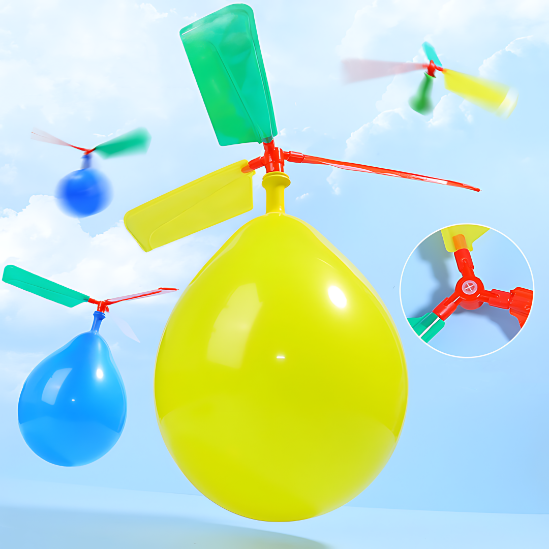 Globo aerostático de Ciencia y Tecnología, juguetes educativos hechos a mano, helicóptero, juguetes creativos para niños