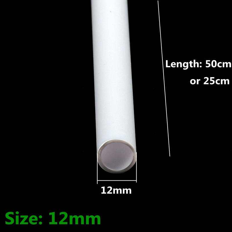 Tubo redondo ABS, tubo hueco de plástico de diámetro 2mm/3mm/4mm/5mm/6mm/8mm/10mm/12mm, Material de mesa de arena hecho a mano, modelo de construcción: Morado / 1/4"