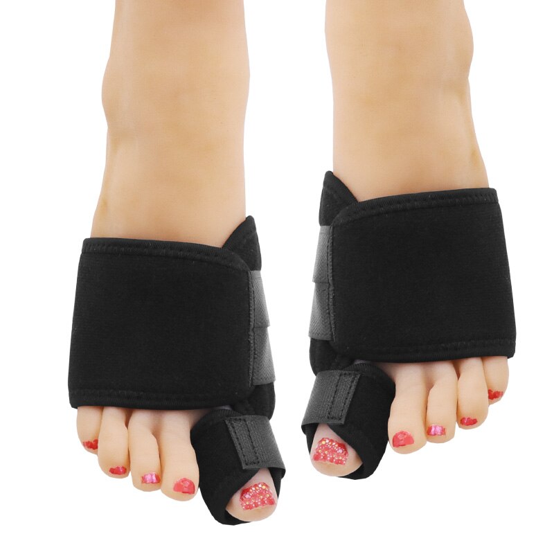 1 Paar Bretels Teenseparators Spalk Apparaten Hallux Valgus Voetverzorging Pedicure Bretels