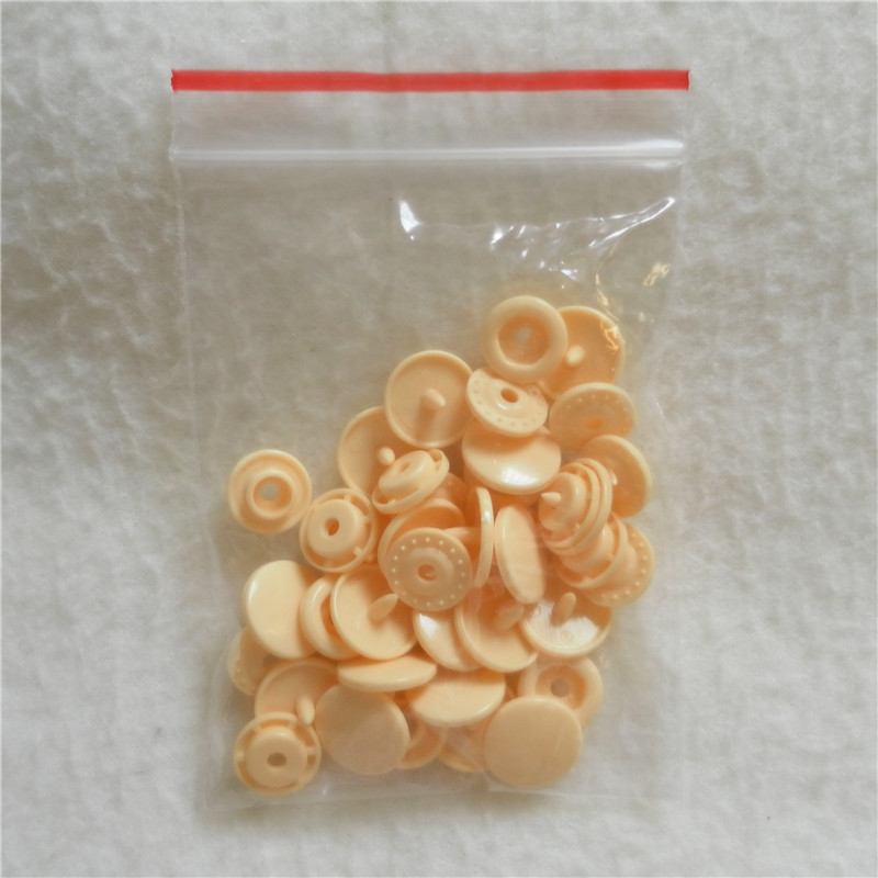 Chenkai – attaches en résine plastique T5, taille 20 KAM, boutons à pression pour vêtements de bricolage, couture artisanat tissu couche-culotte (20 couleurs), 200 ensembles