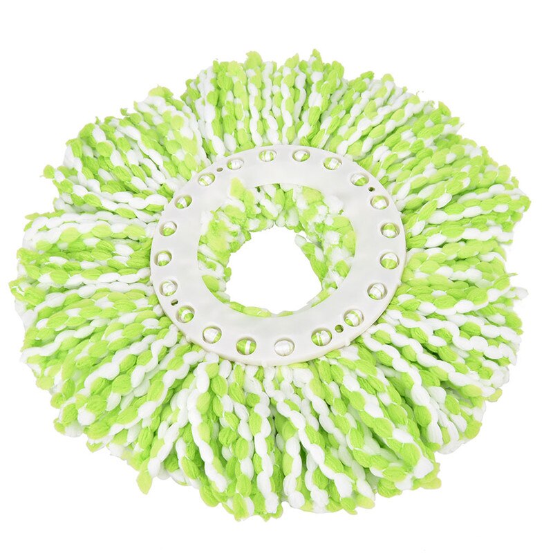 Trapeadores de microfibra para cabeza, 1 unidad, 360 grados, herramientas de limpieza del hogar, recarga para 360 Magic Easy Spin, rotación de repuesto, trapeador automático: green