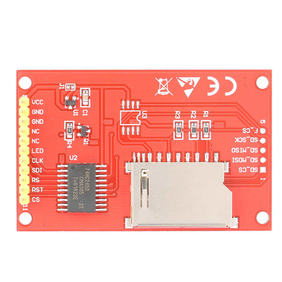 Ampermeter Ammeter 2.2inch TFT LCD Color Display Screen Module 176x220 for Ar UNO Mega2560 current meter digital ammeter