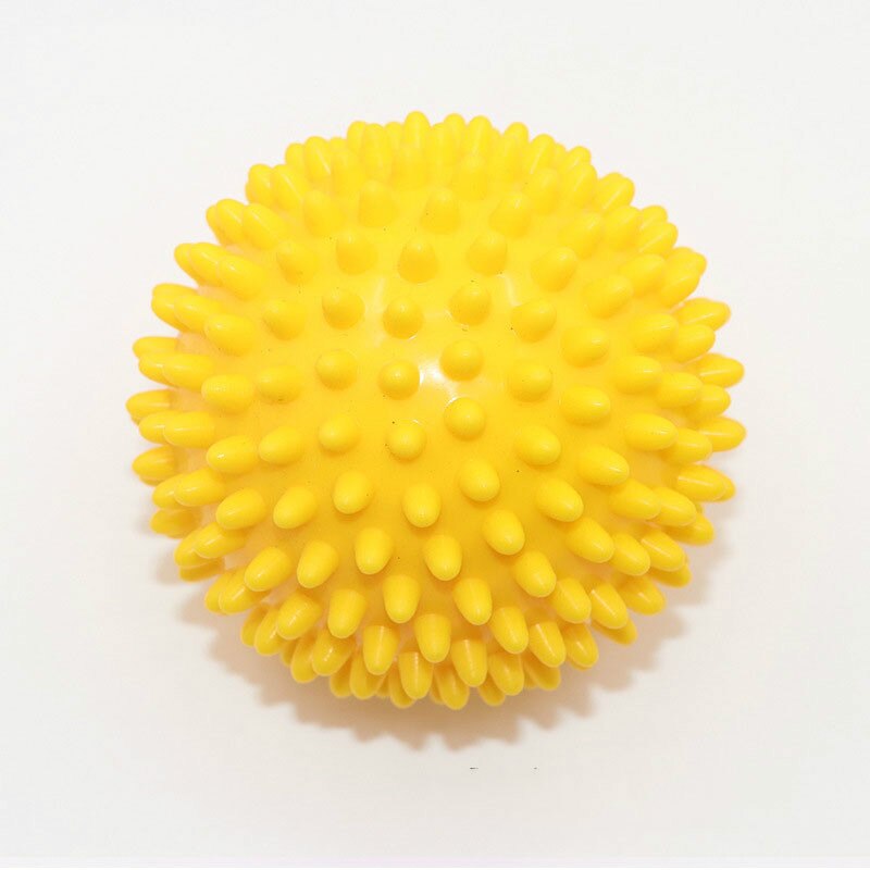 Unique 7.5cm/9cm Durable PVC Spiky Yoga Massage Ball Drain Point Fitness Hand Foot Pain Plantar Fasciitis Reliever Hedgehog Ball: 7.5CM / 03