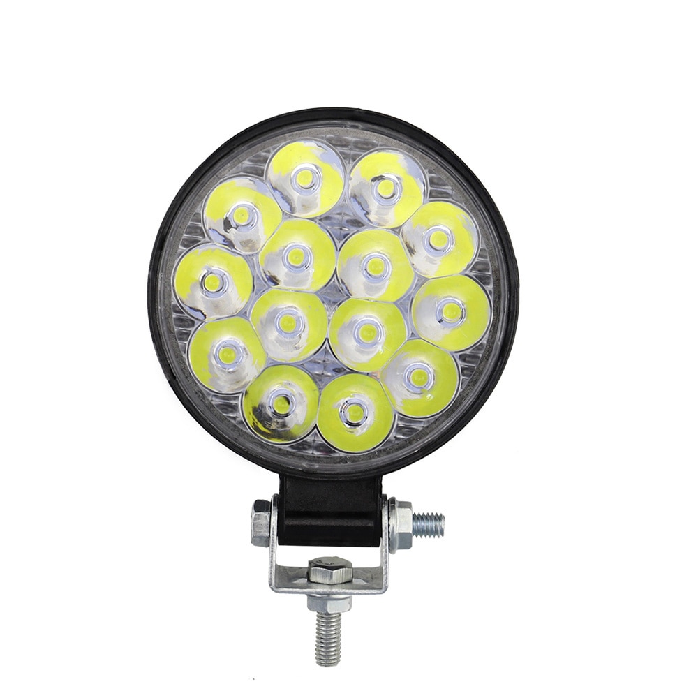 Truck Working lights Round 42W Waterproof IP68 Off-road Replacement Car Work Spot Flood