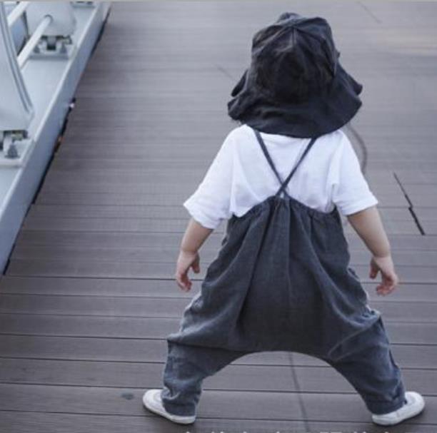 Lasten lasten puuvilla- ja pellavahousut poikien ja tyttöjen tytöille