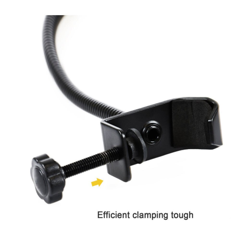 Microphone Mic Wind Screen Pop Filter Mask Shield with Adjustable Swivel Mount and 360 Degree Flexible Metal Gooseneck Holder