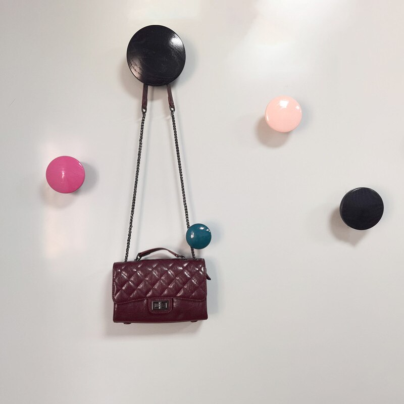 Dekoracyjny ścienny wieszak na płaszcze/wieszak ścienny Japonia styl wieszaki na ścianę na klucze/ubrania DIY drewniany wieszak na torebki hak drewniane wieszaki prezent