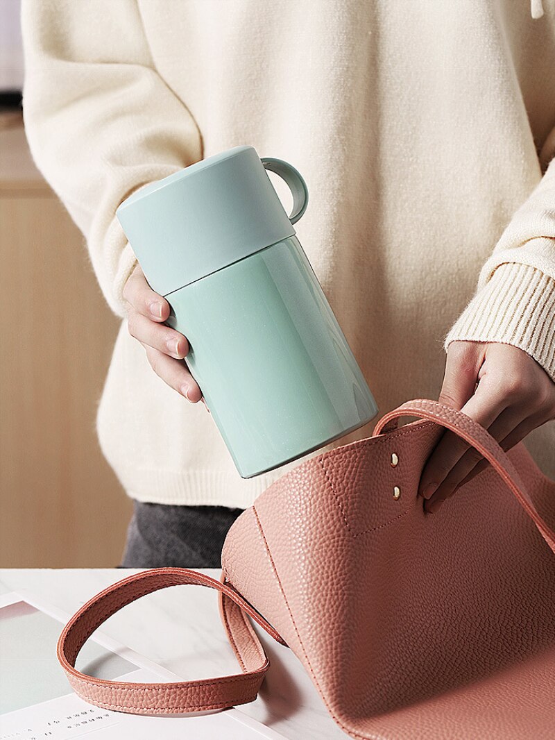 Portable Vacuum Lunch Box Keep Temperature Leakproof Stainless Steel Food Container Travel Camping Office School Kids Bento Box